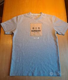 T-shirt burberry grigia
