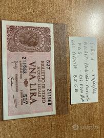 Biglietto di stato da lire 1 in FDS