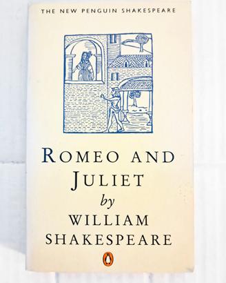 "Romeo and Juliet\" Shakespeare, Inglese Integrale