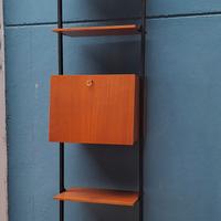 Libreria cielo terra anni 60 in teak 