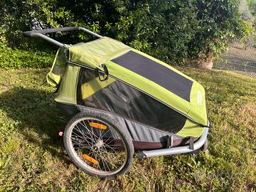 Croozer rimorchio bici 3 in 1 per 2 bambini