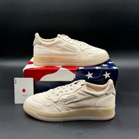 Autry Sneakers Medalist low bianche e panna: 40