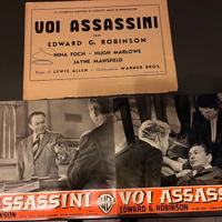 Fotobusta del cinema Voi assassini