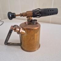 Cannello saldatore antico vintage ottone