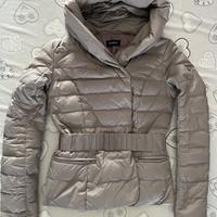 PIUMINO DONNA MOTIVI TG.XS Beige Giubbotto Giubbin