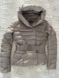 PIUMINO DONNA MOTIVI TG.XS Beige Giubbotto Giubbin