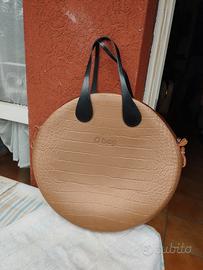 Borsa completa O Bag Twist cocco color bronzo 