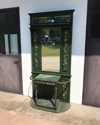 Mobile vintage de’coupage appendi cappi spalla