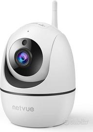 Telecamera Wifi, Videocamera Sorveglianza Interno