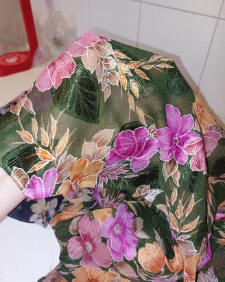 georgette a fantasia floreale