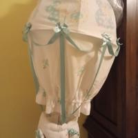 Lampadario VINTAGE in stoffa - PER CAMERA BAMBINI