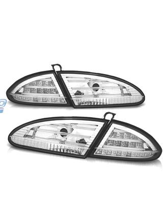 FANALI SEAT LEON 1P 04-09 LED FONDO CROMATO