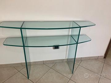  consolle in vetro 