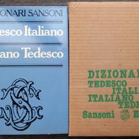 SANSONI dizionario italiano tedesco