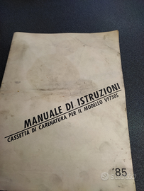 Manuale istruzioni Honda VF 750s