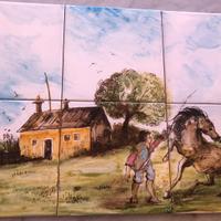 Mattonelle dipinte a mano