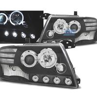 FARI MITSUBISHI PAJERO V60 00-06 ANGEL EYES LED NE