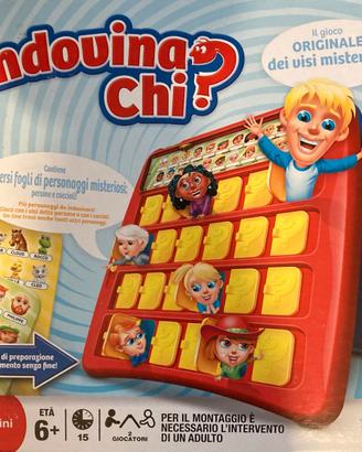 Gioco da tavolo “Indovina Chi?”