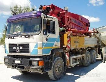 Man 33.368 + Pompa Calcestruzzo Cifa K35