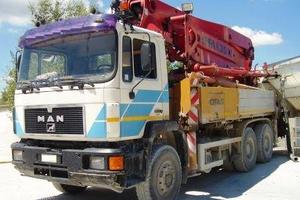 Man 33.368 + Pompa Calcestruzzo Cifa K35