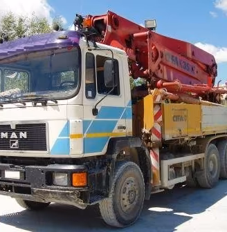 Man 33.368 + Pompa Calcestruzzo Cifa K35