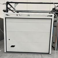 Portone sezionale bianco liscio 2500 x H 2000