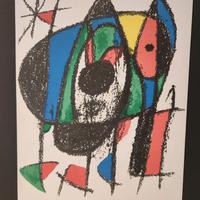 LITOGRAFIA ORIGINALE MIR0'