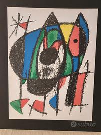 LITOGRAFIA ORIGINALE MIR0'