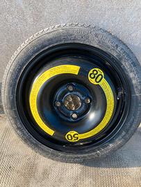 Ruotino di Scorta Michelin 105/70 R14 (4 Fori)