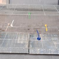 Gabbia per uccelli usata misura 38 x 90