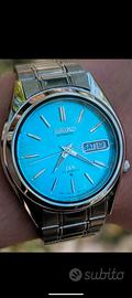 Seiko 5 dx automatico vintage 7009 celeste 