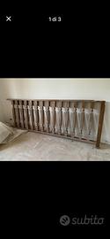 Balaustra in legno massello