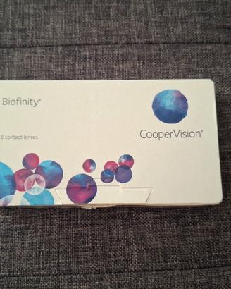 Lenti a contatto mensili Biofinity - 6.00  (6pz) 