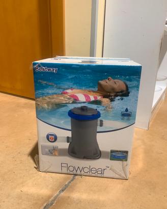 Bestway Pompa per filtraggio e cartuccia