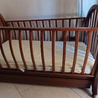 Lettino per Bambini in Noce massello