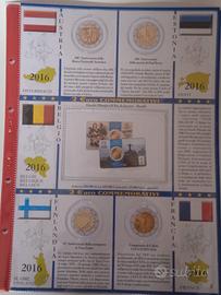 Fogli Abafil per 2 Euro Commemorativi