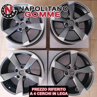 Cerchi Audi Rotor 17 pollici A3 A4 A6 Q3