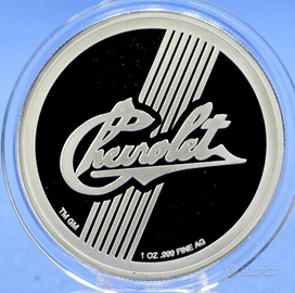 Moneta 1oz Ag - Chevrolet Logo (1911-1914)
