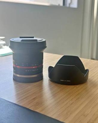 Samyang 12 mm F2 NCS CS per Sony E-Mount