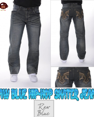 Jeans Hip Hop,Skater Straight Fit,Streetwear,Demin