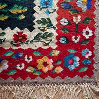 Grande Tappeto annodato a mano in fibre naturali