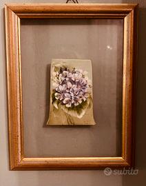 2  Quadretti “Dipinti a mano” su Ceramica