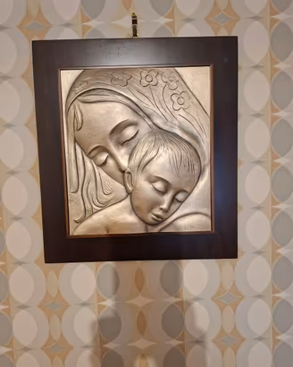 Madonna con Bambino in Argento 925 - Ottaviani