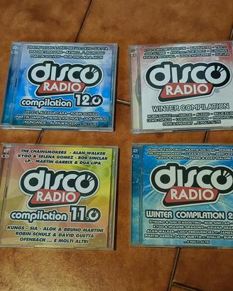 Discoradio compilation 5 CD doppi