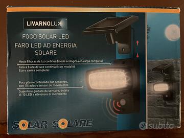 FARI LED a energia solare