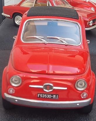 Modellini auto Fiat 500 F 1968 Burago