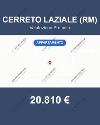 Immobile in asta di 54 m² a Cerreto Laziale