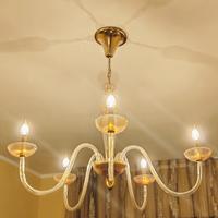 coppia di lampadari di Murano 