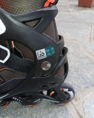 Roller Oxelo 32-35 come nuovi  usati 3 volte.