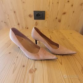 décolleté donna rosa tacco stiletto 7 cm 
